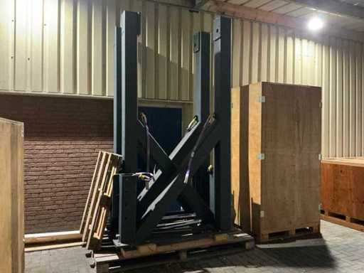 Structură din oțel pentru celulă robotizată (4x)