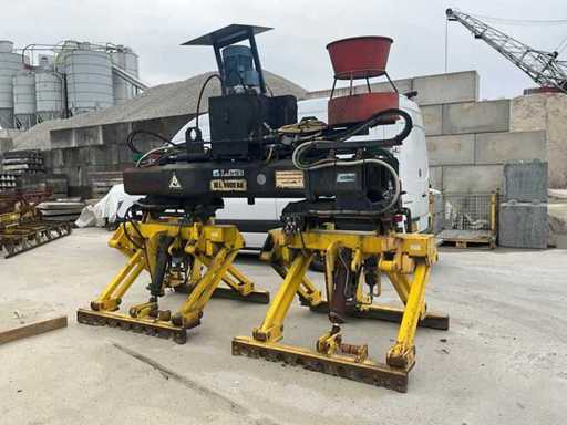 2000 Kennis VP-04-3680 Dubbele Hydraulische klem