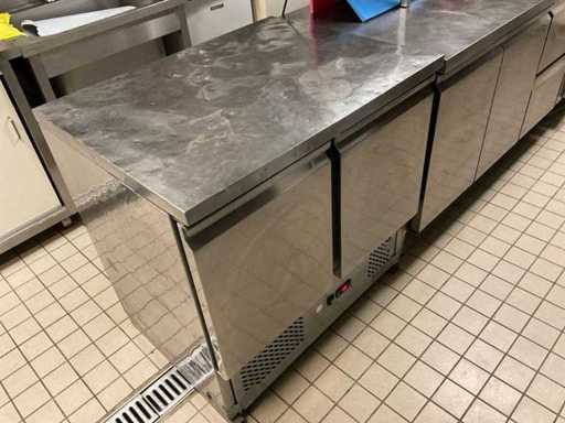 Banco da lavoro refrigerato