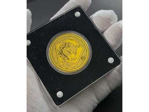 1/200 oz 2021 Togo 999 Fine Gold Gold Leopard Gold Coin