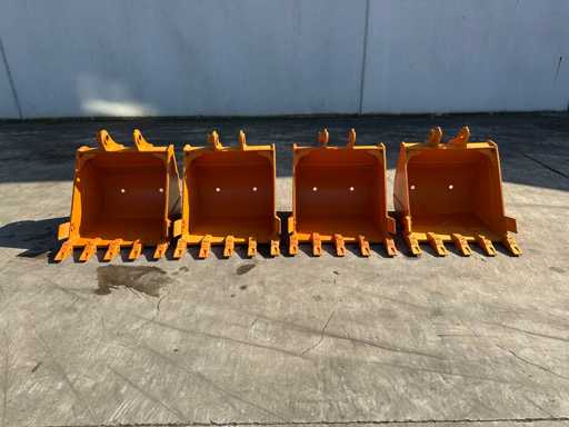 Voorzetapparatuur - 4 Nieuwe Tandenbakken