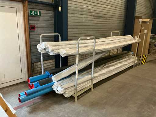 Lotto di tubi in PVC con 2 ponti