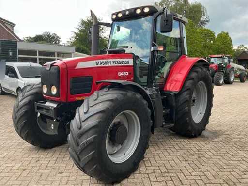 Trattore agricolo Massey Ferguson 6480 a trazione integrale del 2004