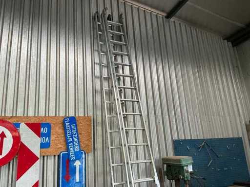 2-part sliding ladder