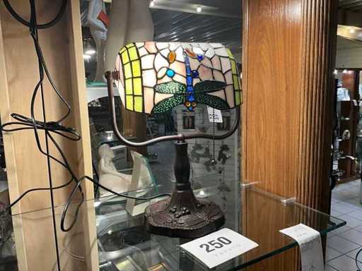 Tiffany Schreibtischlampe Jugendstil