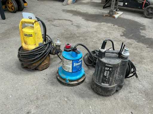 Pompă submersibilă (3x)