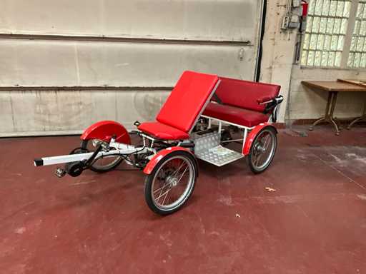 Elektrische fiets + reserve onderdelen