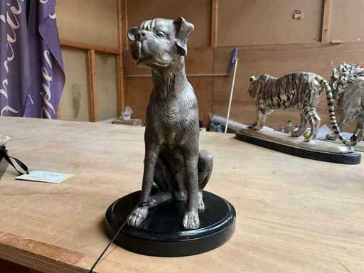 Hund – Bronzeskulptur