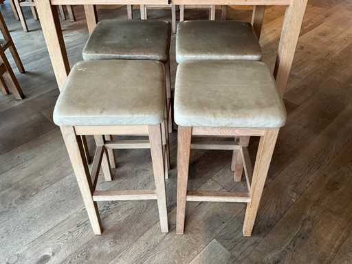 Hütten – Barhocker (4x)