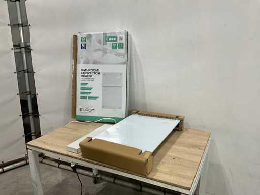 Eurom Alutherm Sani verre 1200 wifi Chauffage de salle de bain