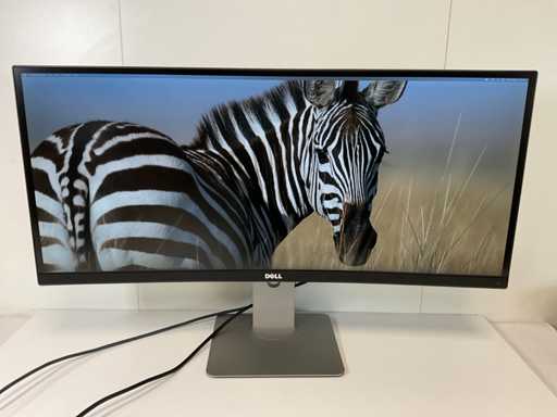 Monitor curvo AH-IPS Dell (U3415Wb) da 34", 3440x1440 (UWQHD)