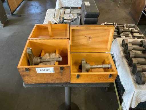 Vis de mesure interne à 3 points (2x)