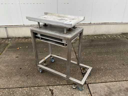 Élévateur de table en acier inoxydable