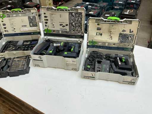 Festool Accu-schroefboormachine (2x)