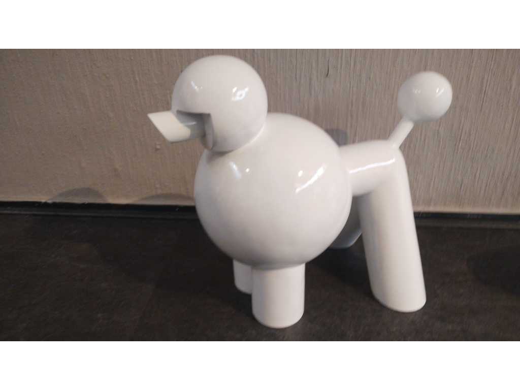 Design sculpture "poodle"