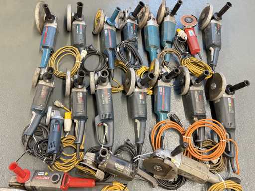   19 meuleuses d’angle