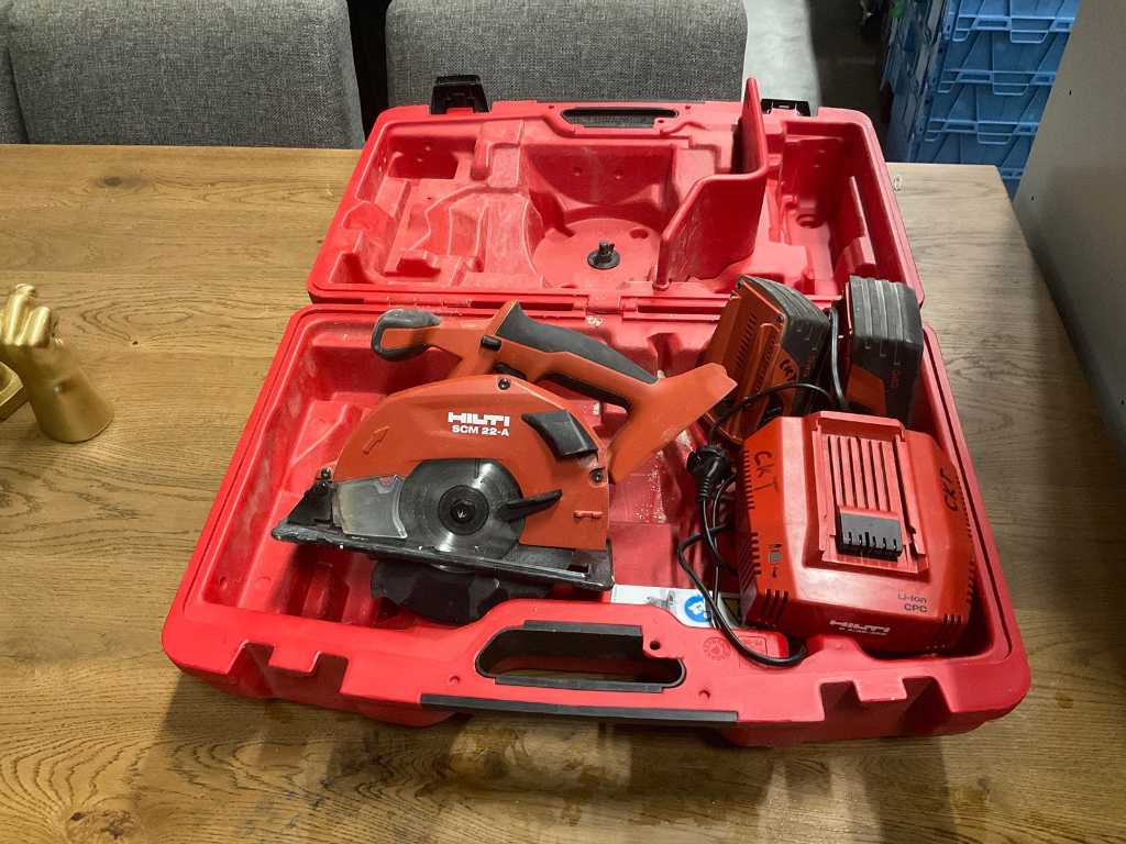 Hilti SCM 22A Metal circular saw Troostwijk Auctions