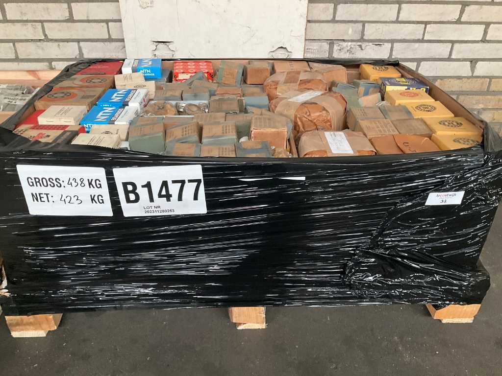 423kg (nett) bearings from FAG / NTN / URB and more (B1477)