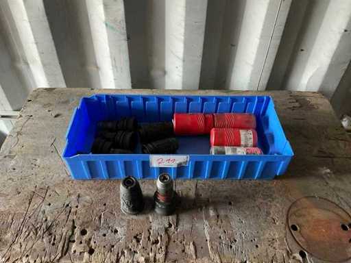 Mixed lot of drill chuck