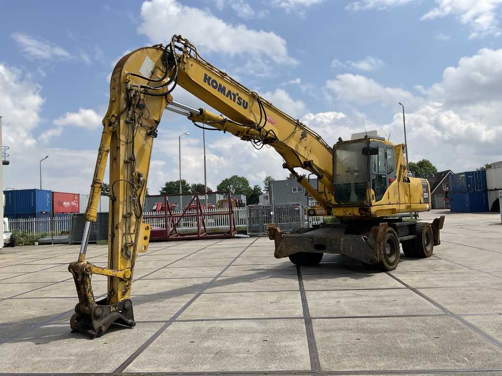 2005 Komatsu PW220MH-7K Overslagkraan