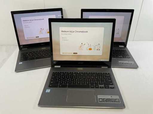 Acer Spin 13 13,5", Core(TM) i5 8. generacji, 8 GB RAM, 64 GB SSD Ekran dotykowy Chromebooki (3x)