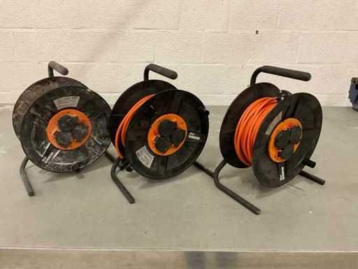 QwattPro BM300 Verlengkabelhaspel (3x)