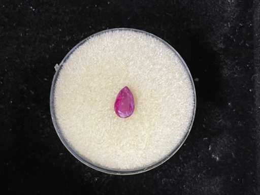 Pierre Précieuse Gemme Rouge