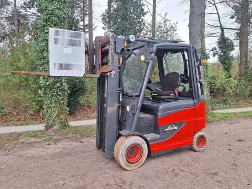 Linde - 2013 - E30H-01/600 - 3,26M Duplex, Freiheber, Gabelpositionierer - Gabelstapler