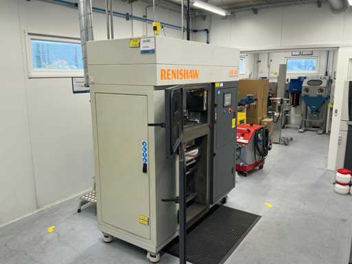 RENISHAW Pulverbett-Lasersinteranlage inkl. umfangreichem Zubehör (Container Übernahme möglich)