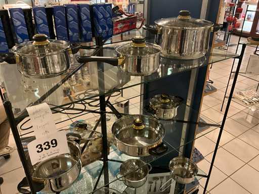 Gsw Kookpottenset met deksel 6 delig