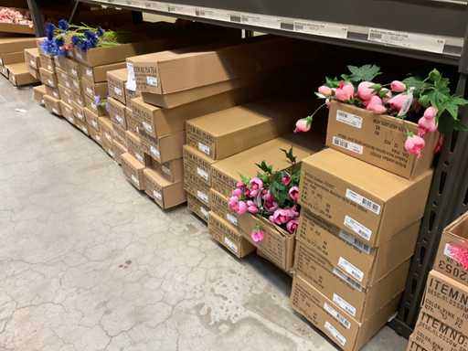 Silkka Lot de fleurs artificielles