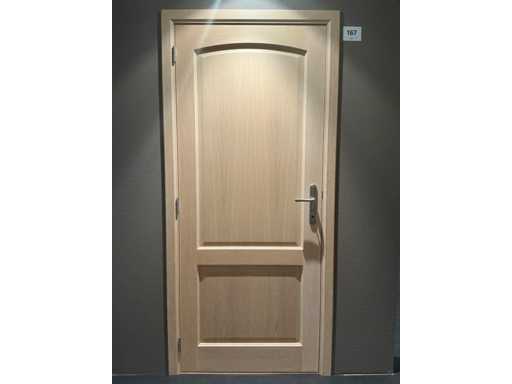 Porte intérieure en chêne massif