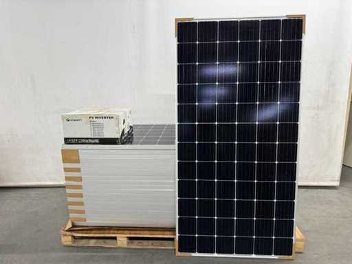 Akcome - Set van 21 zonnepanelen - Growatt 7 kW omvormer