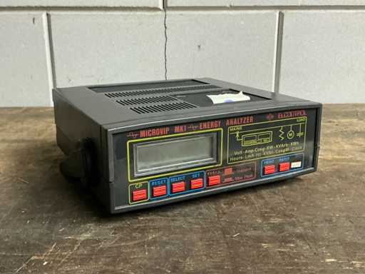 1986 Elcontrol Microvip MK1 Digital Energy Analyzer