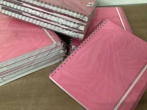 Blocco da scrittura universitario rivestito, A4 (17x)