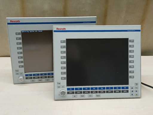 REXROTH (BOSCH REXROTH) INDRACONTROL VEP40.5 Bosch Rexroth VEP40.5 Industrie-Bedienfelder (2 Stück)