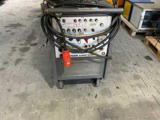 Máquina de soldar multipeluca Messer Griesheim G350-1