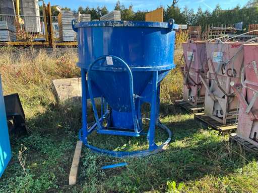 FE Equipment 2000lt Siloz de macara