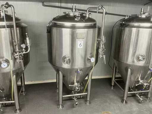 2021 Tiantai Fermentation kettle 500liter double walled