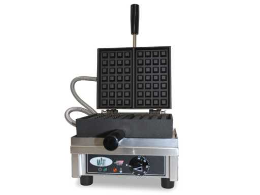 Krampouz - Elektrische wafelijzers 4 x 7 Kurk - Krampouz - WECAHC - Elektrisch wafelijzer - Broodrooster en broodroostermachine