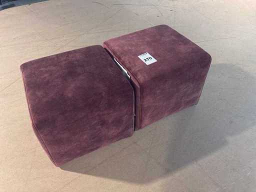 Voetbank (2x)