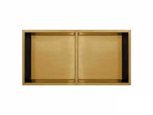Qisani - Flow - Built-in niche double - Gold 61 x 30.5 cm