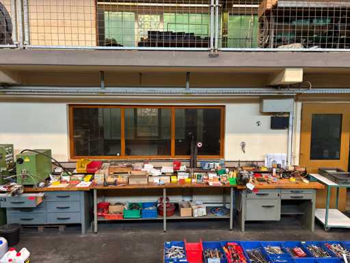   Workbench with contents