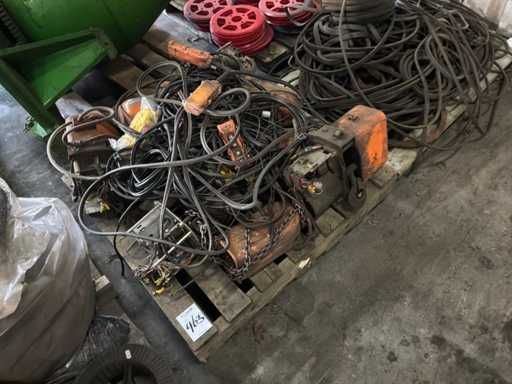 Diverse ridicoare electrice cu lanț