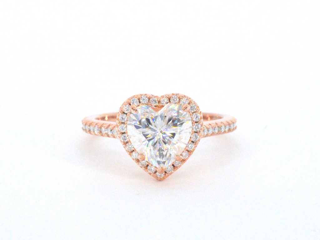 Bague coeur Entourage
