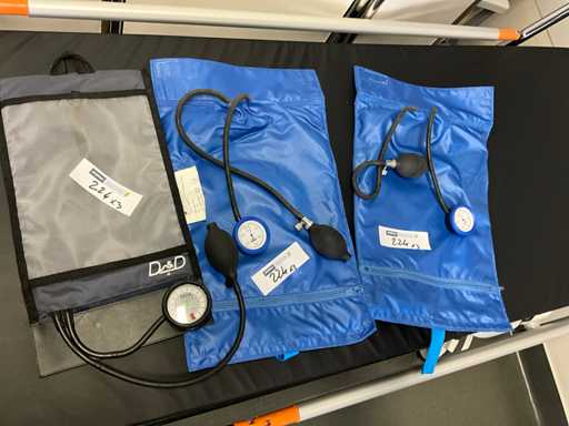 Set van 3 handmatige bloeddrukmeters