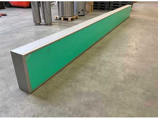 Aluminium reclame lichtbak