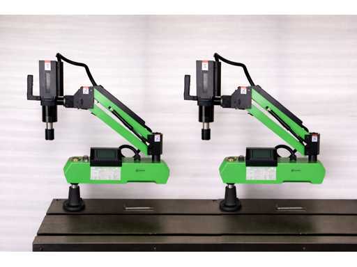 FREUTEK LON0004/I 2x macchina elettrica a filettatura ISO M6-30