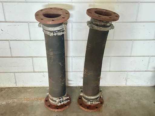 Furtun de andocare cu flanșe metalice (2x)