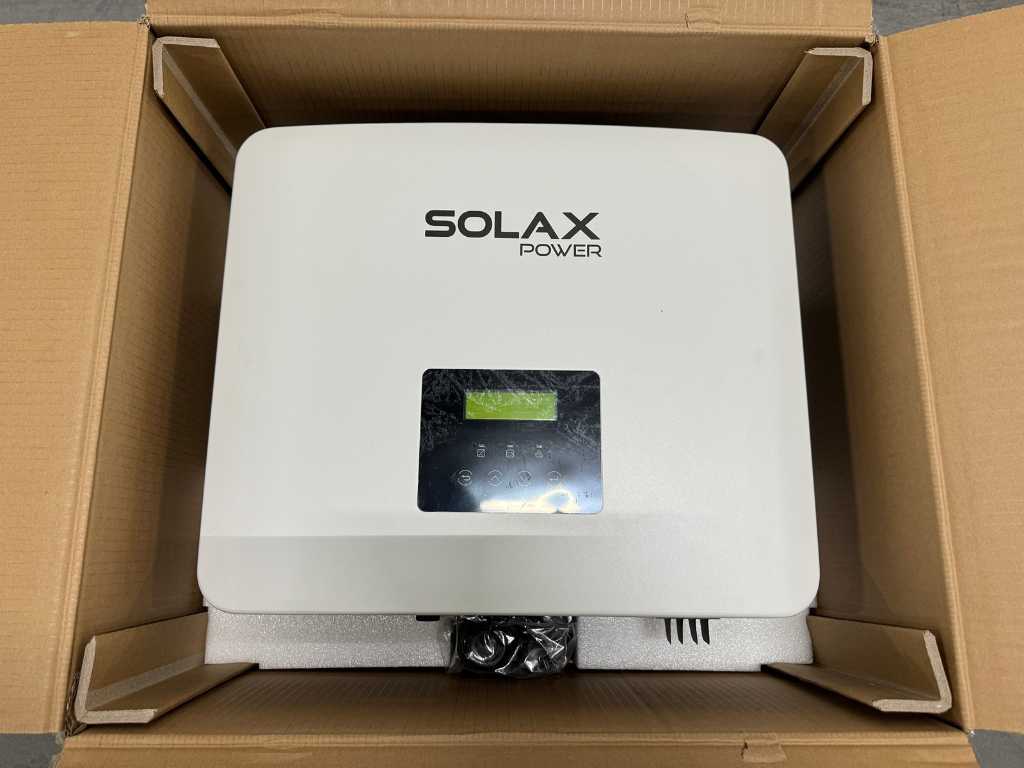 SolaX - Onduleur hybride X3 Hybrid G4 6kW pour panneaux solaires (triphasé)
